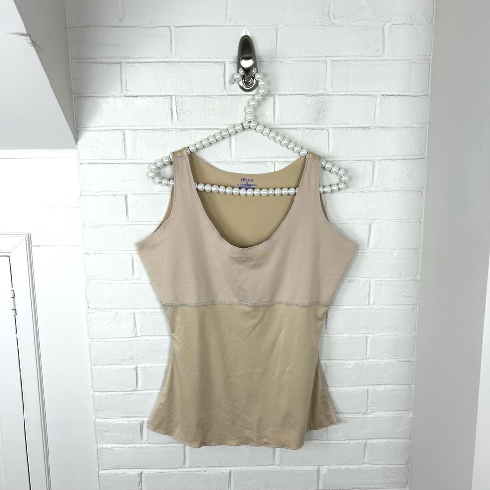 SPANX Nude Slimming Shapewear Tank Top Size 1X